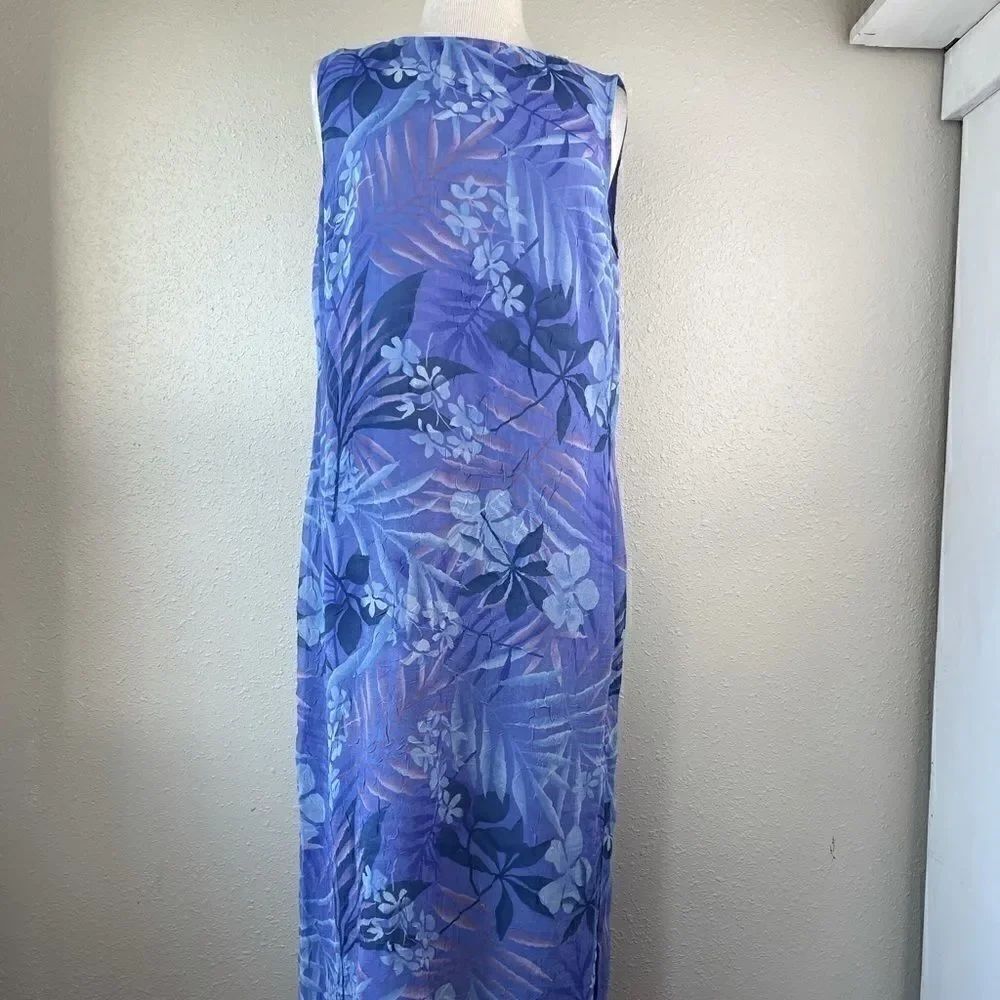 Style& Co. Floral Sleeveless Maxi Dress EUC